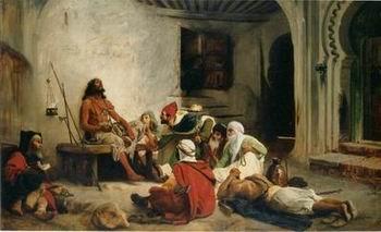 unknow artist Arab or Arabic people and life. Orientalism oil paintings 71 France oil painting art